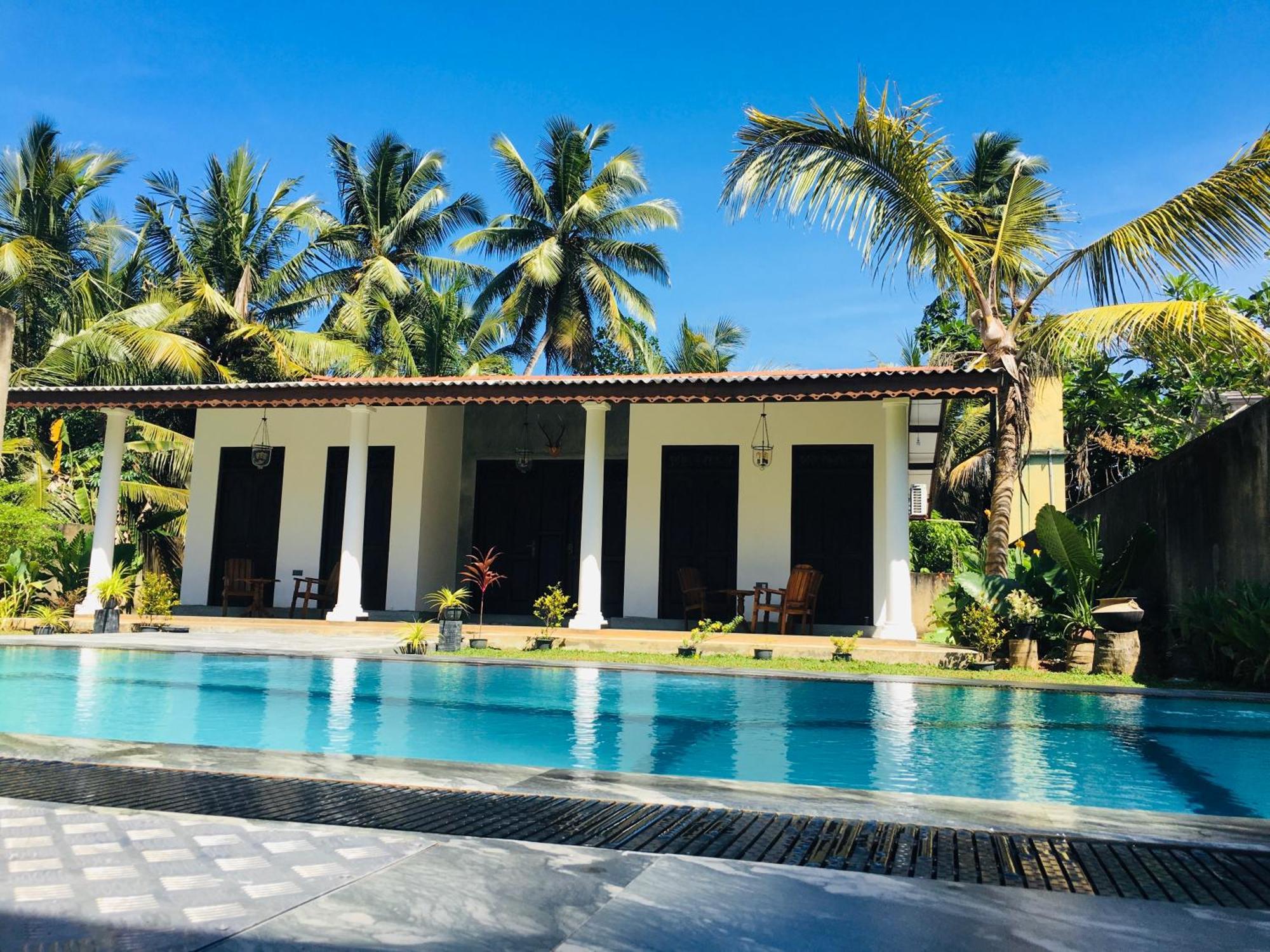 Villa Conch By Om Hikkaduwa Bagian luar foto